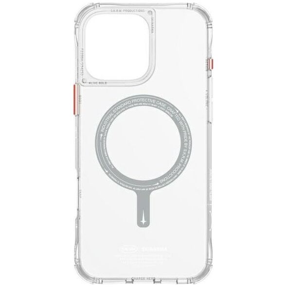 Skinarma etui Saido iPhone 16 Pro Max     6.9" Magnetic Charging przezroczysty/clear