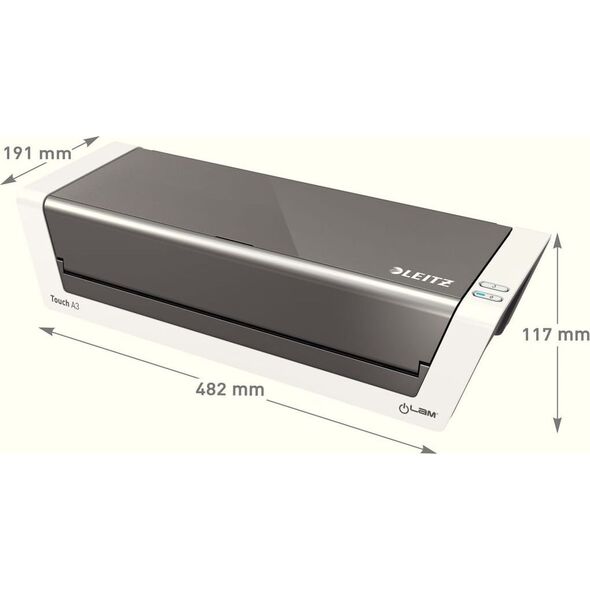 Laminator Leitz Leitz Laminator ILAM Touch 2, A3, błyszczący