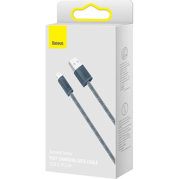 Kabel USB Baseus USB-A - Lightning 2 m Szary (CALD000516)