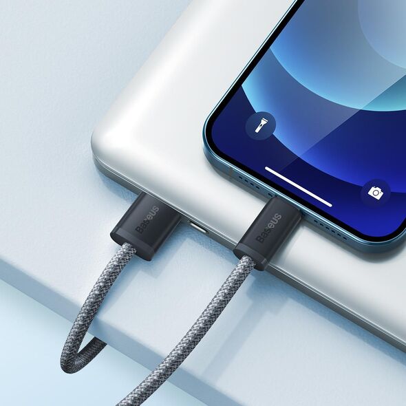 Kabel USB Baseus USB-A - Lightning 2 m Szary (CALD000516)