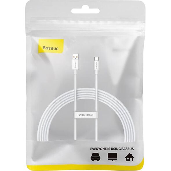Kabel USB Baseus USB-A - USB-C 2 m Czarny (P10320102214-03)