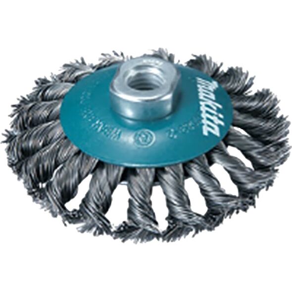 Makita MAKITA CONICAL BRUSH M14 115mm/0,5mm INOX 13300268 88381718752