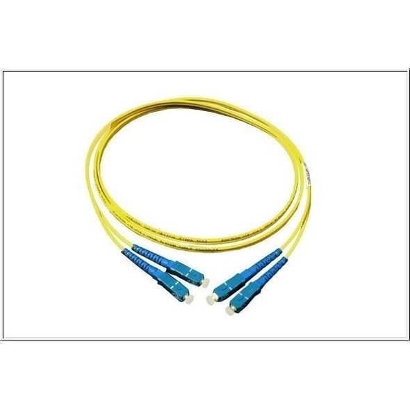 Alcasa Alcasa LW-901SC InfiniBand / καλώδιο οπτικών ινών 1 m 2x SC Μπλε, κίτρινο 13395532 4014619943883