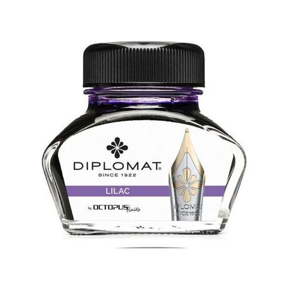 Diplomat atrament Diplo Octopus 30 ml szkło liliowe