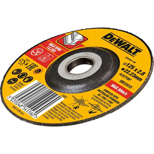 Dewalt DEWALT TARCZA METAL 125x3,0mm