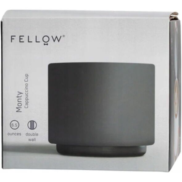 Fellow Fellow Monty Cappuccino - Kubek czarny 190 ml