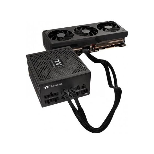 Thermaltake 12VHPWR - PCIe 8-pin x2, 0.6m, Czarny (AC-063-CN1NAN-A1)