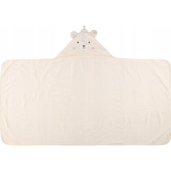 Ręcznik z kapturem dla dzieci TEDDY, 70 x 140 cm