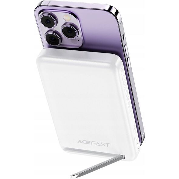 Acefast Acefast M6 PD 20W 10000mAh επαγωγικό Powerbank + καλώδιο - λευκό 14295459 6974320000000
