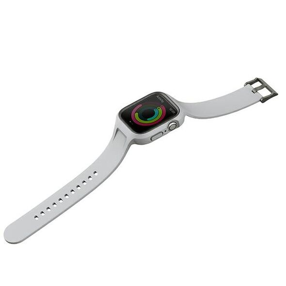 Belt + case UNIQ Monos 2in1 Apple Watch 4/5/6/7/8/9/SE 44/45mm gray/chalk grey