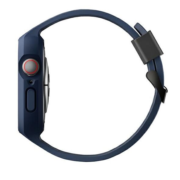 Belt + case UNIQ Monos 2in1 Apple Watch 4/5/6/7/8/9/SE 44/45mm blue/marine blue