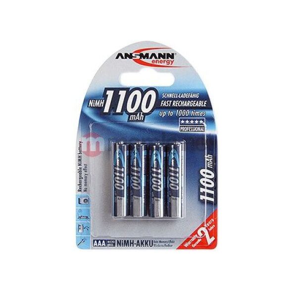 Ansmann Akumulator AAA / R03 1100mAh 4 szt.