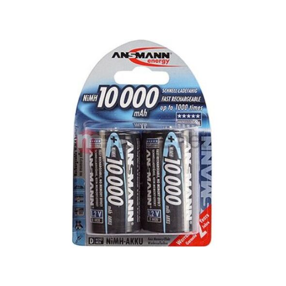 Ansmann Akumulator Mono D / R20 10000mAh 2 szt.