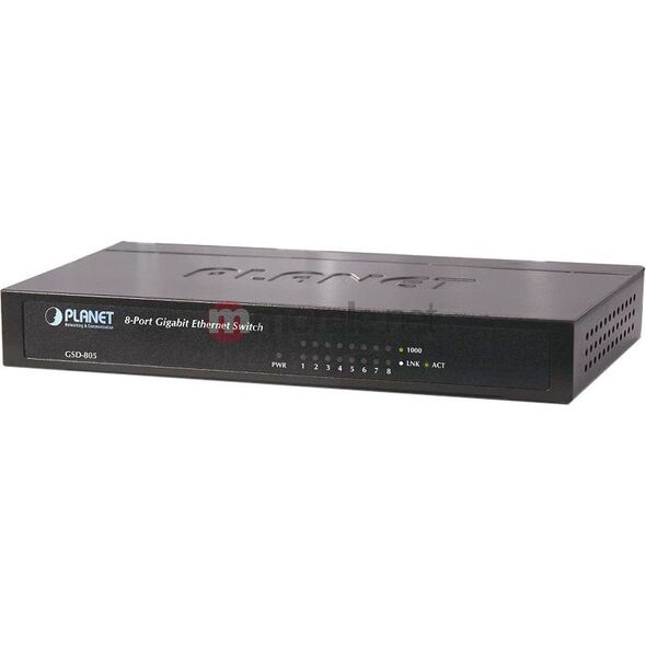 Switch Planet GSD-805 8x 10/100/1000 Mbps