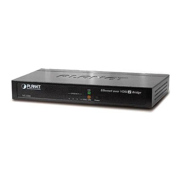Planet VC-234 Konwerter VDSL2 1xRJ-11, 4xRJ-45, 30A