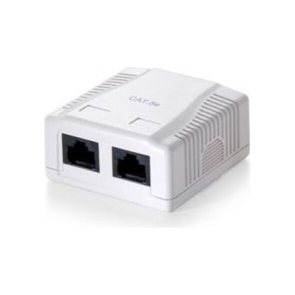 Equip GNIAZDO NATYNKOWE KAT.5 2X RJ45 (235112)