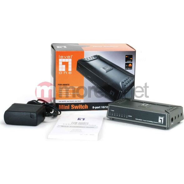 Switch LevelOne FSW-0808TX