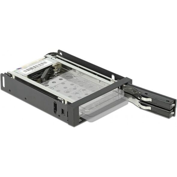 Kieszeń Delock 3.5″ na dysk 2 x 2.5″ SATA HDD/SSD (47189)