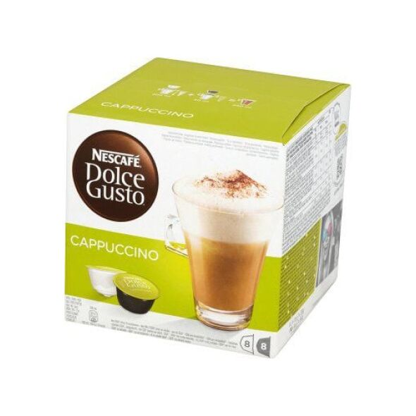 Nestle Dolce Gusto cappuccino 8 zestawów mleko + kawa