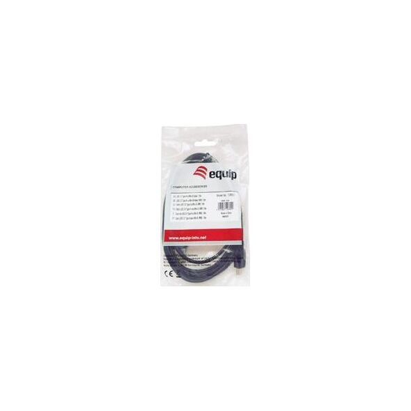 Kabel USB Equip USB-A - USB-B 1.8 m Czarny