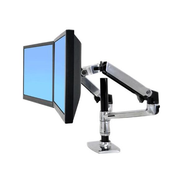 Ergotron Uchwyt biurkowy na 2 monitory do 24" LX Dual (45-248-026)