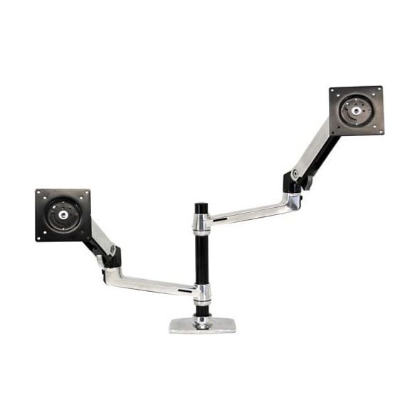 Ergotron Uchwyt biurkowy na 2 monitory do 24" LX Dual (45-248-026)