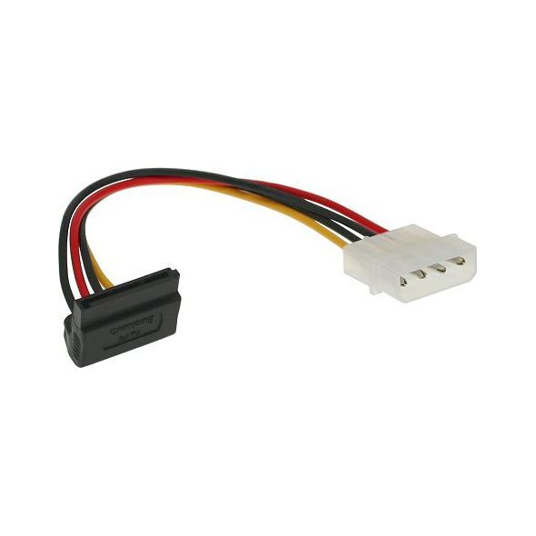 InLine Molex - SATA, 0.15m, Wielokolorowy (29670X)