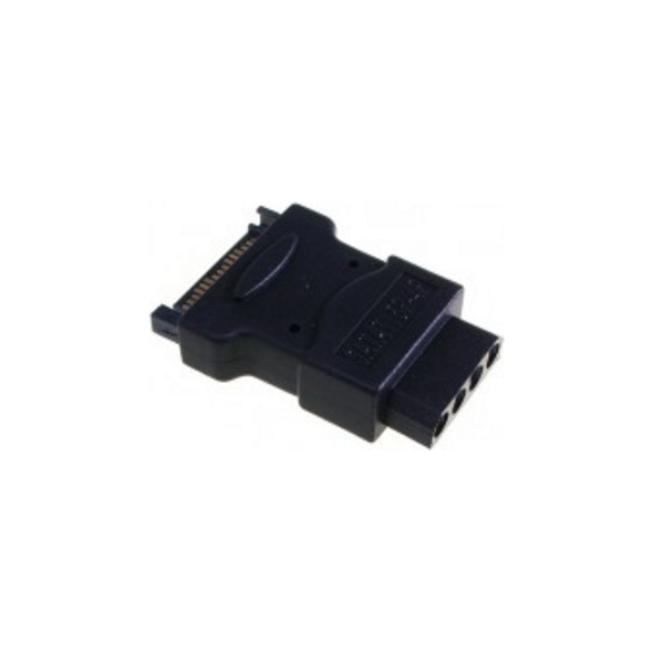InLine Molex - SATA, Czarny (29677)