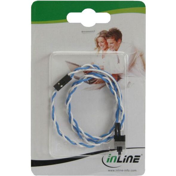 InLine Przycisk reset z kablem, 0.3m (26648A)
