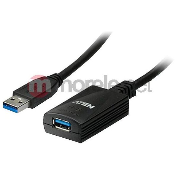 Kabel USB Aten USB-A - USB-A 5 m Czarny (UE350AT)