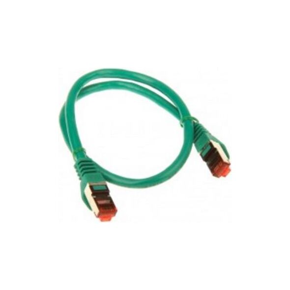 InLine Patchcord, Cat.6, S/FTP, 0.5m, zielony (76450G)