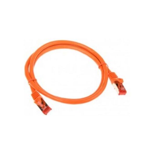 InLine Patchcord, Cat.6, S/FTP, 1m, pomarańczowy (76411O)
