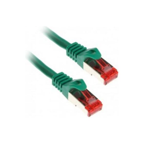 InLine Patchcord, Cat.6, S/FTP, 1m, zielony (76411G)