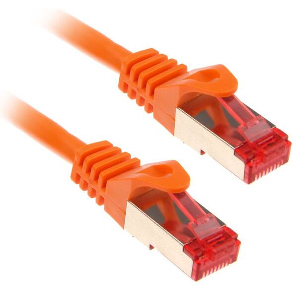 InLine 2m Cat.6 kabel sieciowy 1000 Mbit RJ45 - pomarańczowy ( 76402O )