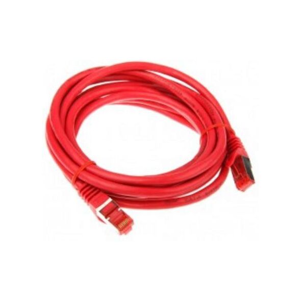 InLine Patchcord, Cat.6, S/FTP, 3m, czerwony (76403R)