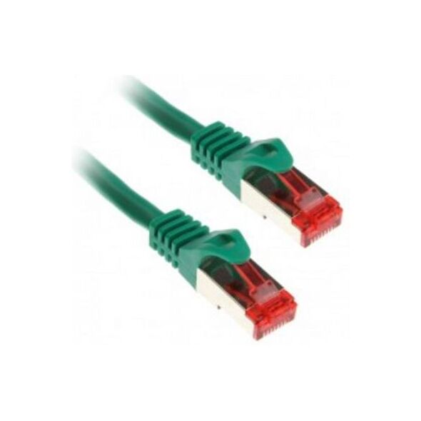 InLine Patchcord, Cat.6, S/FTP, 3m, zielony (76403G)