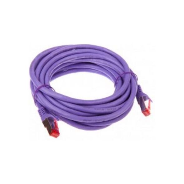 InLine Patchcord, Cat.6, S/FTP, 3m, fioletowy (76405P)