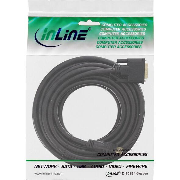 Kabel InLine HDMI - DVI-D 2m czarny (17662P)