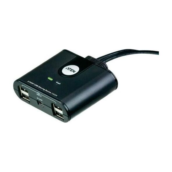 Adapter USB Aten US224-AT USB - USB Czarny  (US224AT)