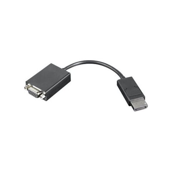 Adapter AV Lenovo DisplayPort - D-Sub (VGA) czarny (57Y4393)