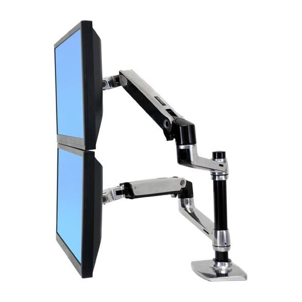 Ergotron Uchwyt biurkowy na 2 monitory do 24" LX Dual (45-248-026)