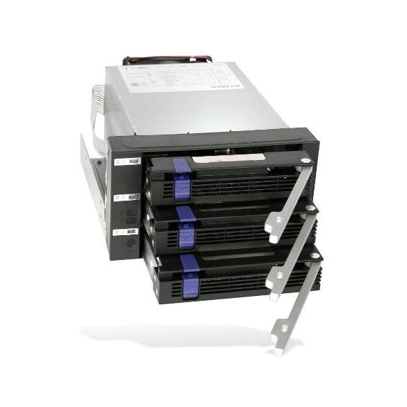 Kieszeń Icy Dock Wewnętrzna obudowa na 3 dyski 3,5" SATA, Raid Backplane (MB153SP-B)