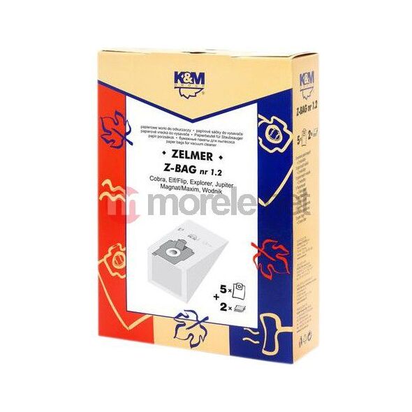 Worek do odkurzacza König & Meyer M MICROBAG 12szt. 321, 400, 2000, 4000 ELF