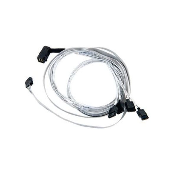 Adaptec SFF 8643 - SATA x4, 0.8m, Szary (2280000R)