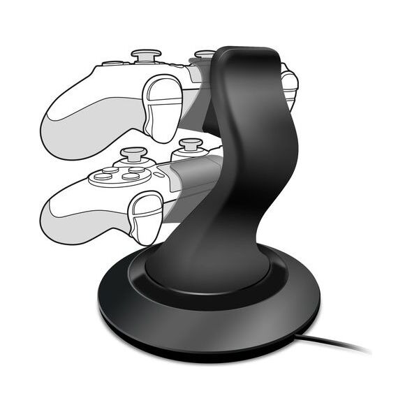 Speedlink podwójna stacja ładująca TWINDOCK do padów PS4 (SL-4511-BK)