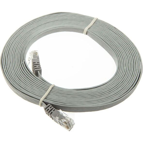 InLine 7m - kabel sieciowy U/UTP - 1000 Mbit - Cat.6 - RJ45 - szary (71607)