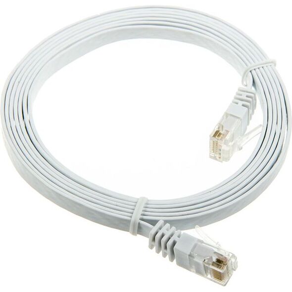 InLine 2m - kabel sieciowy U/UTP - 1000 Mbit - Cat.6 - RJ45 - biały (71602W)