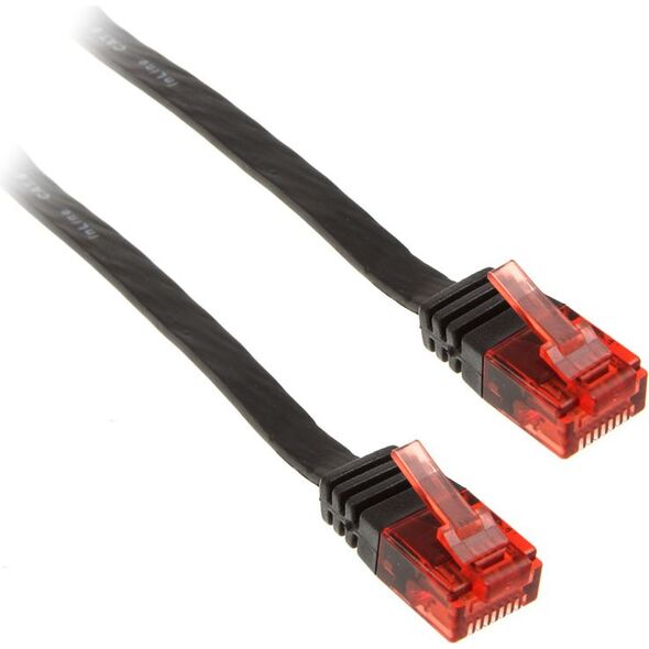 InLine 3m kabel sieciowy U/UTP 1000 Mbit Cat.6 RJ45 czarny (71603S)