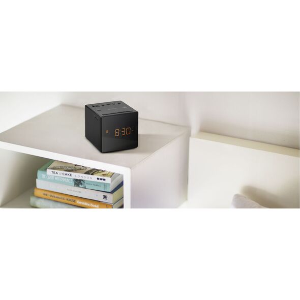 Radiobudzik Sony IC-FC1B Czarny