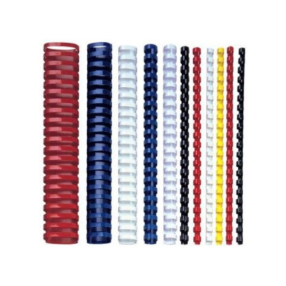 Argo Grzbiet do bindowania plastikowy 22mm 50szt. czarny (36K034A)